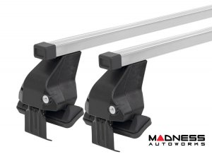 Alfa Romeo Tonale Roof Rack Cross Bars - for models w/o factory roof rails - Silver Alfa Romeo Tonale Roof Rack Cross Bars - for models w/o factory roof rails - Silver